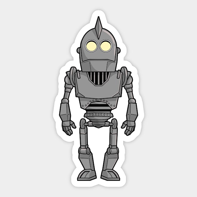 Iron Giant Sticker by Chibi Pops